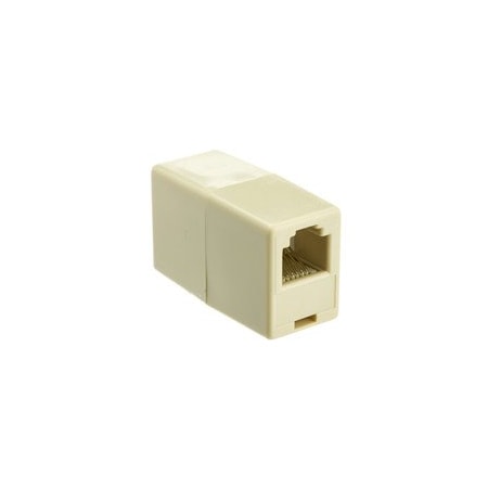 Cable Wholesale Inline Telephone Coupler (Data), RJ12, 6P / 6C MC-6P6C-ST